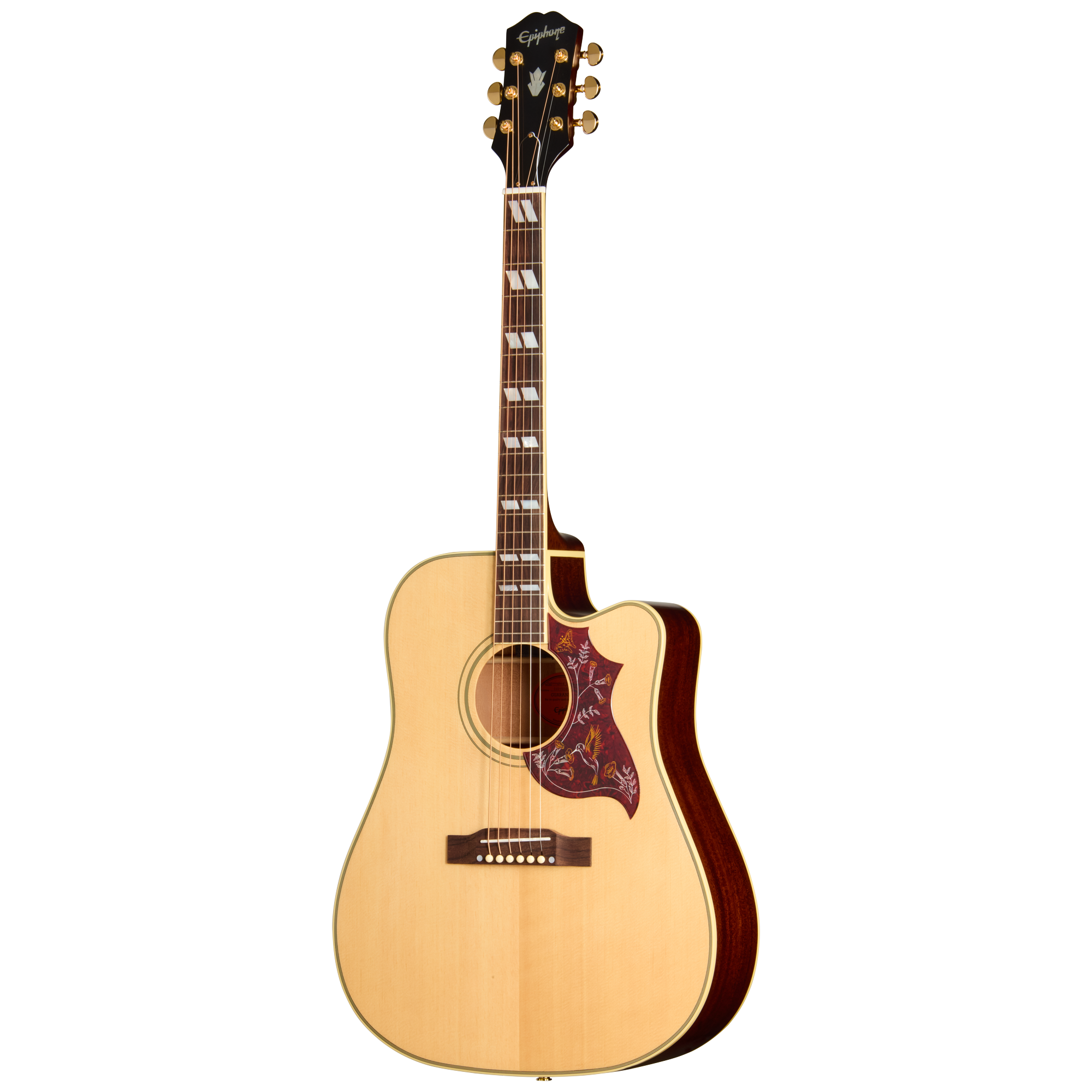 Guitarra Electroacustica Epiphone EIAHBCNAGH1 Hummingbird Standard EC – Guitarras Electroacústicas | Armonía Musical México