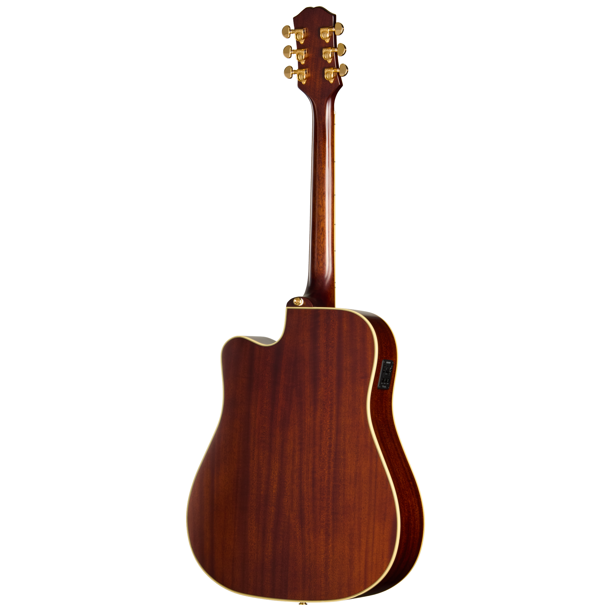 Guitarra Electroacustica Epiphone EIAHBCNAGH1 Hummingbird Standard EC vista 4 | Armonía Musical México
