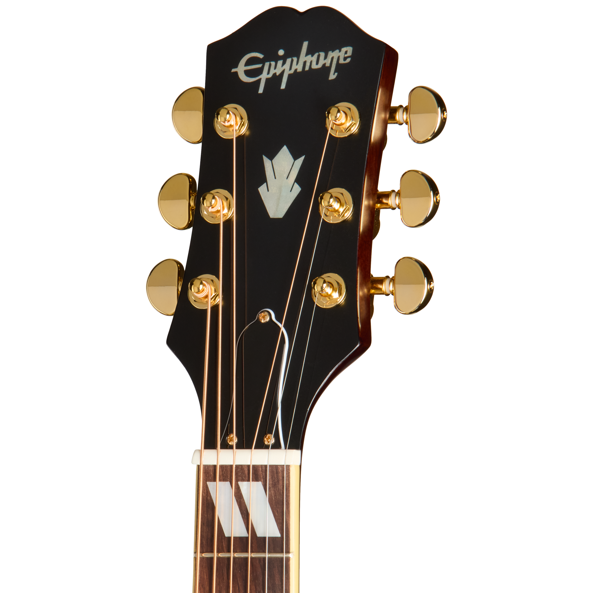 Guitarra Electroacustica Epiphone EIAHBCNAGH1 Hummingbird Standard EC vista 5 | Armonía Musical México