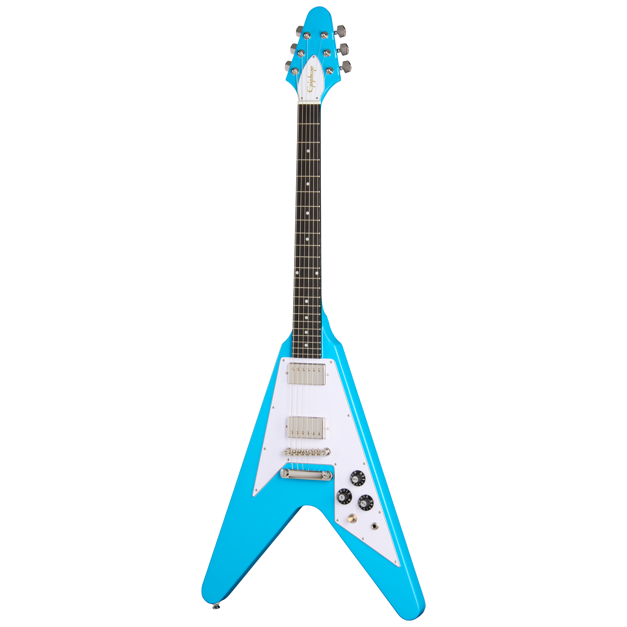 Guitarra Electrica Epiphone EIFV7MBNH1 Flying V 70s – Guitarras Eléctricas | Armonía Musical México