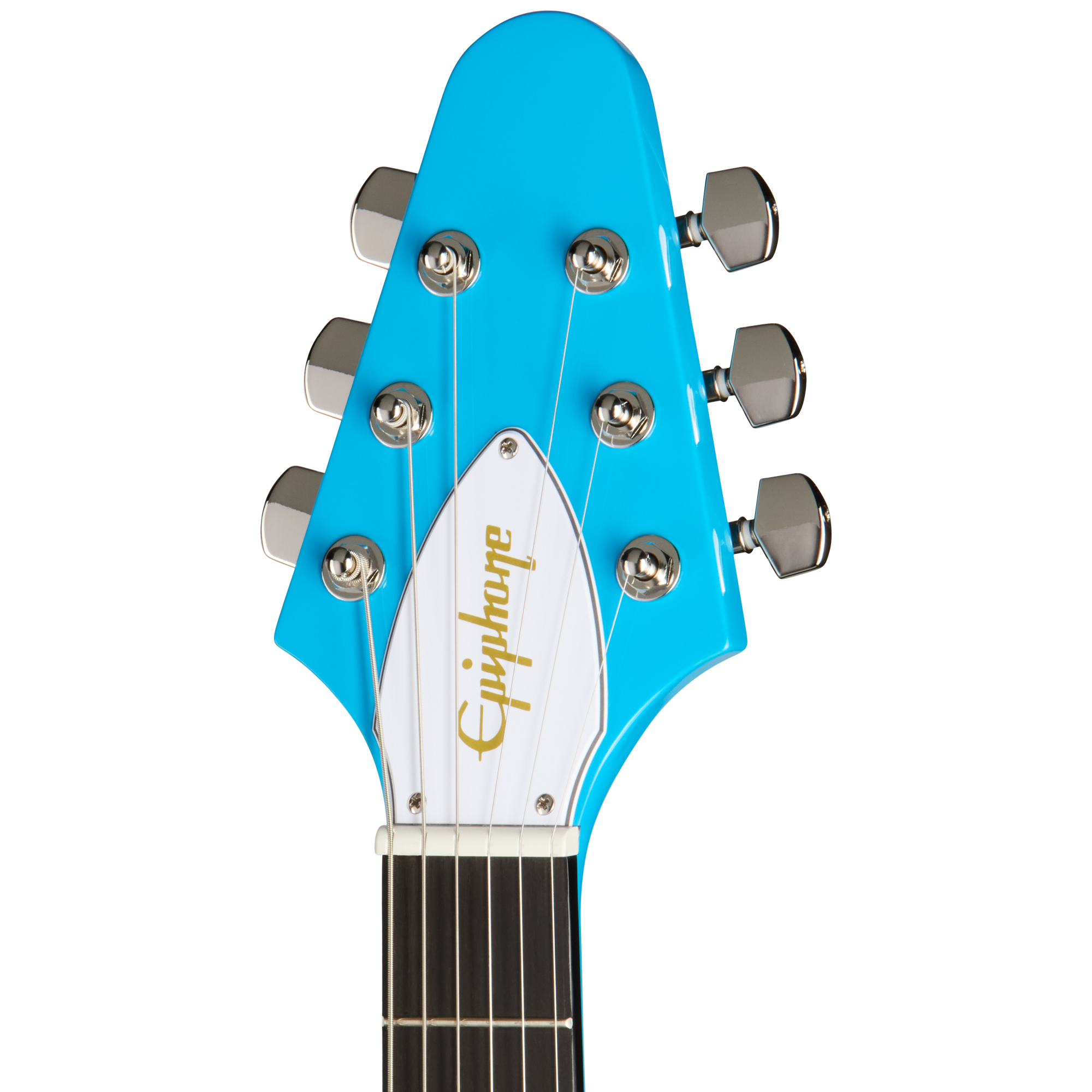 Guitarra Electrica Epiphone EIFV7MBNH1 Flying V 70s vista 5 – Guitarras Eléctricas | Armonía Musical México