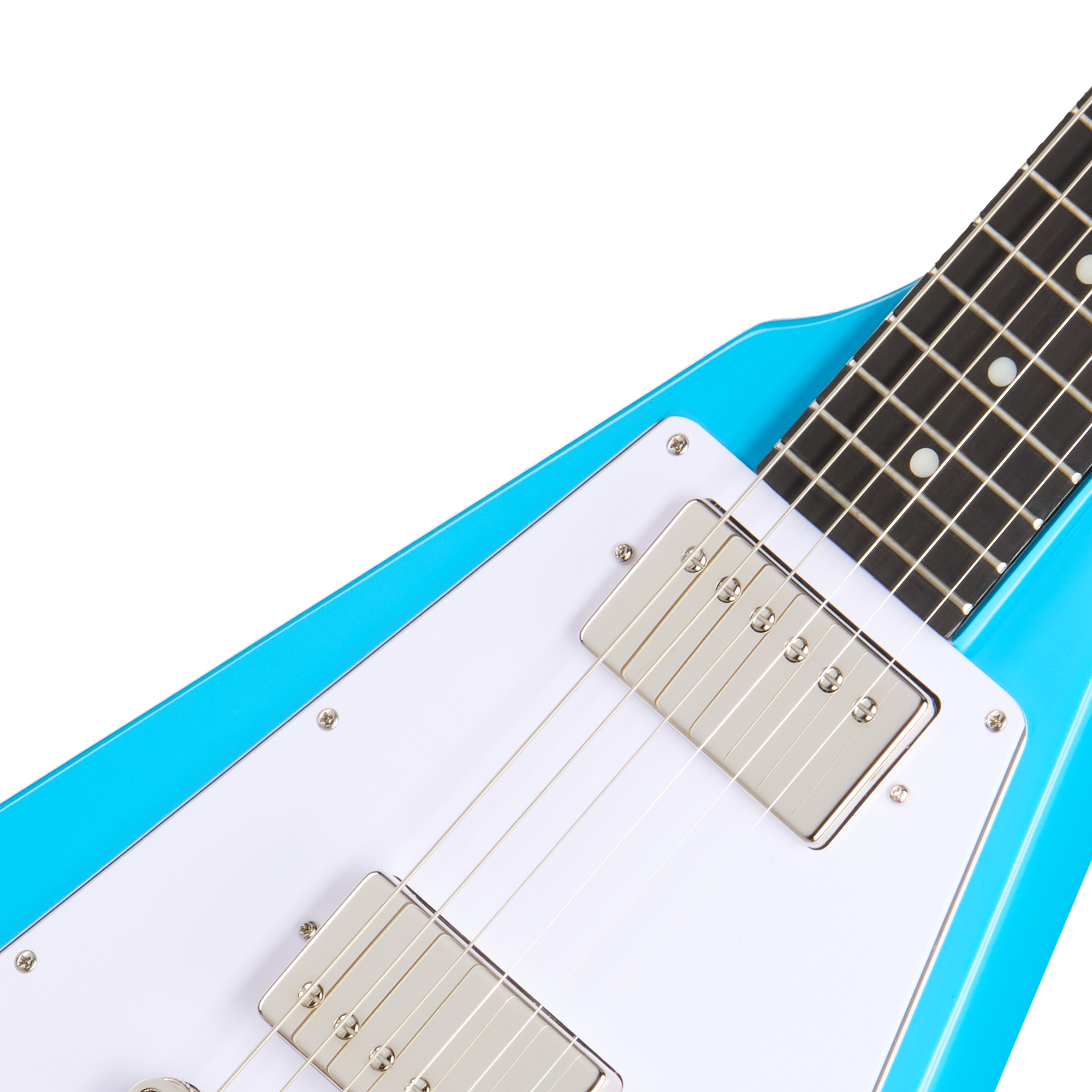 Guitarra Electrica Epiphone EIFV7MBNH1 Flying V 70s vista 7 – Guitarras Eléctricas | Armonía Musical México