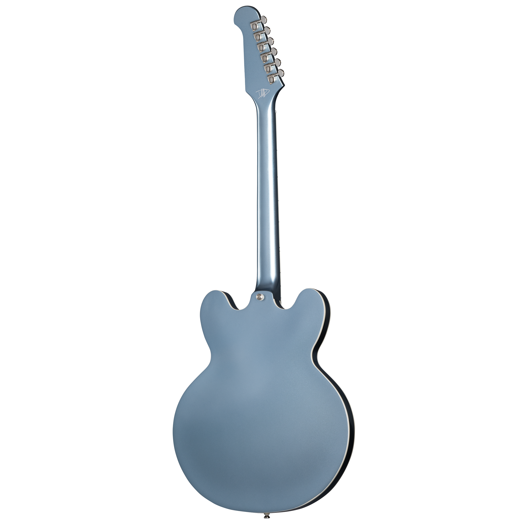 Guitarra Electrica Epiphone DAVE GROHL DG-335, PELHAM BLUE vista 4 – Guitarras Eléctricas | Armonía Musical México