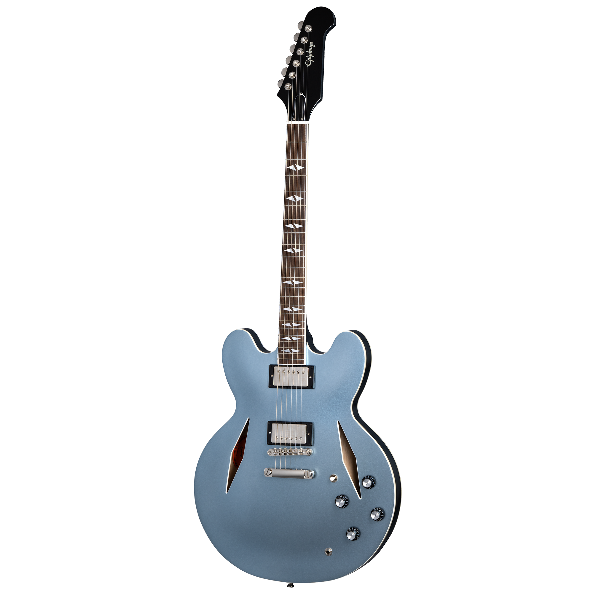 Guitarra Electrica Epiphone DAVE GROHL DG-335, PELHAM BLUE – Guitarras Eléctricas | Armonía Musical México