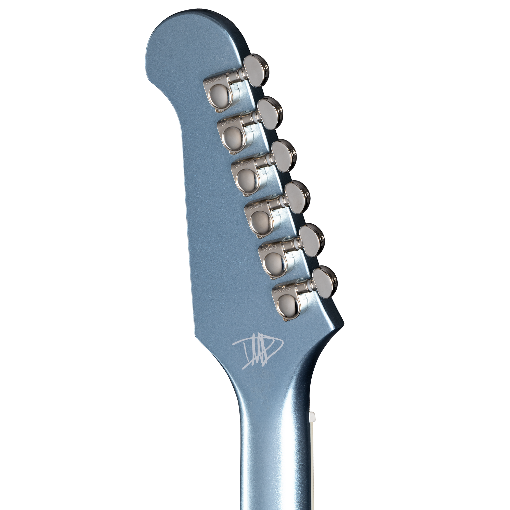 Guitarra Electrica Epiphone DAVE GROHL DG-335, PELHAM BLUE vista 6 – Guitarras Eléctricas | Armonía Musical México