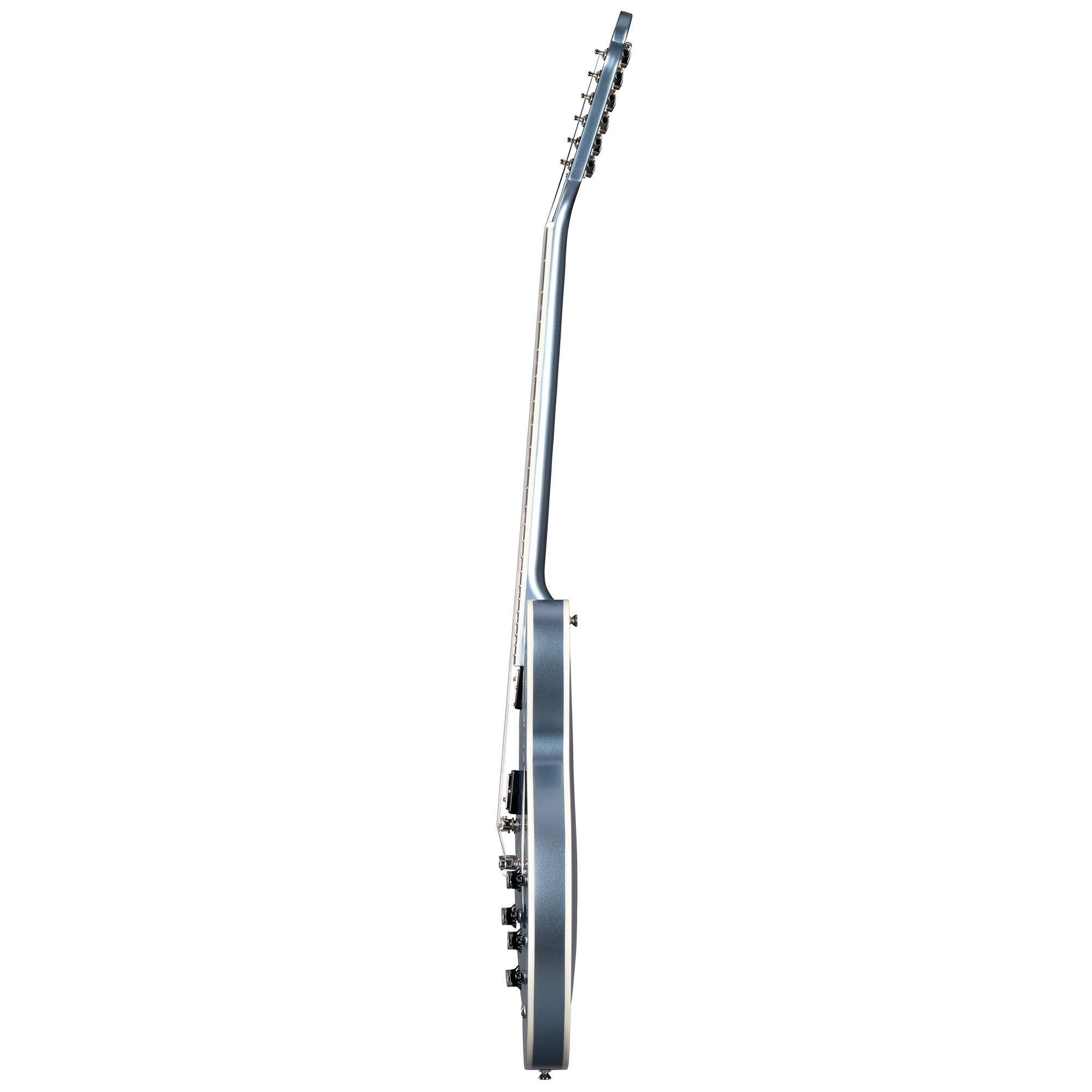 Guitarra Electrica Epiphone DAVE GROHL DG-335, PELHAM BLUE vista 3 – Guitarras Eléctricas | Armonía Musical México