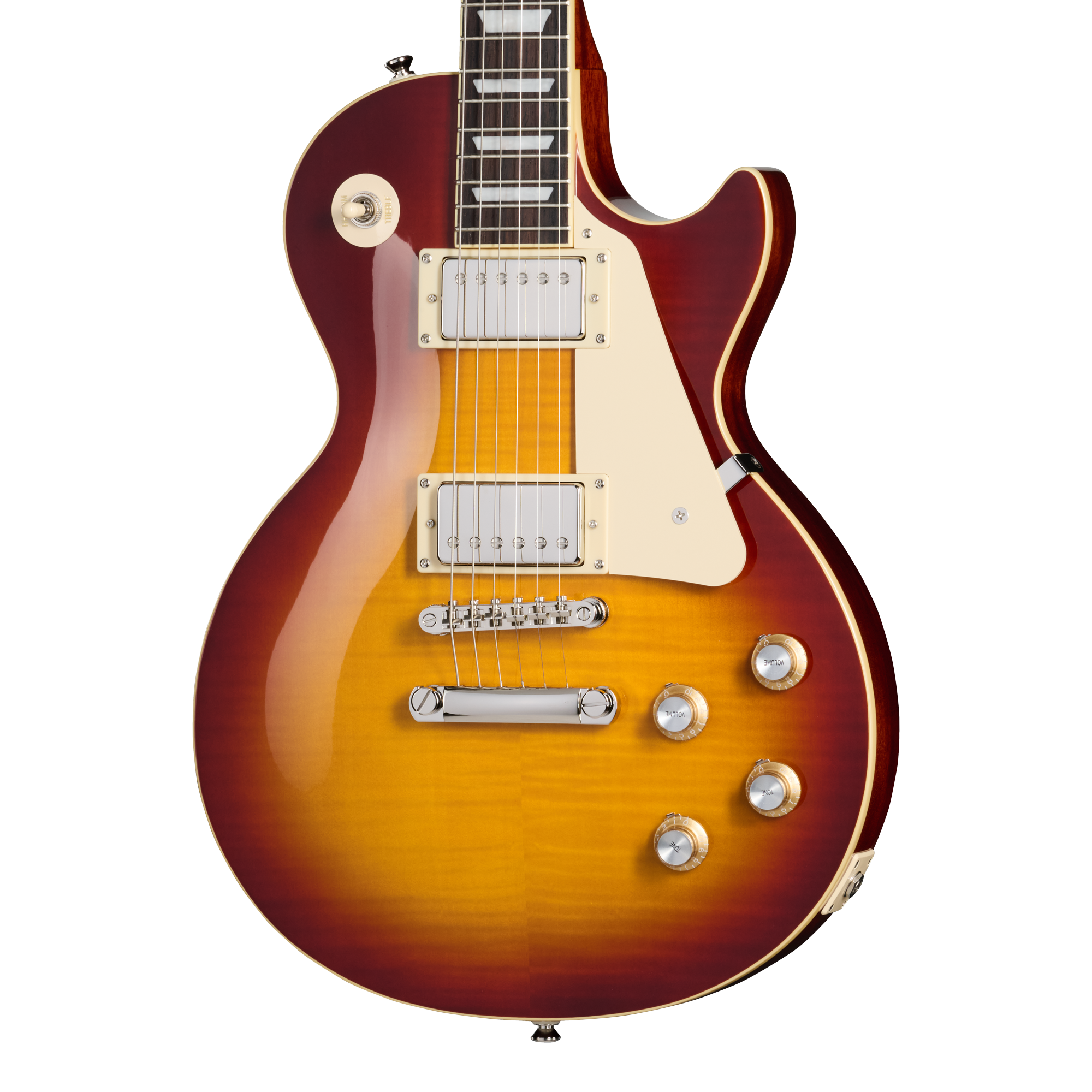 Guitarra Electrica Epiphone EIGLP6ITNHR Les Paul Standard 60s Figured vista 7 – Guitarras Eléctricas | Armonía Musical México