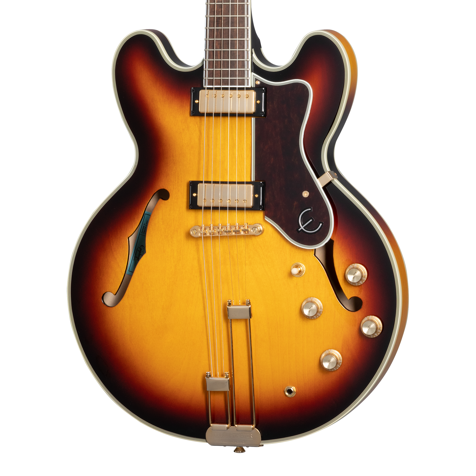 Guitarra Electrica Epiphone Sheraton con estuche vista 2 – Guitarras Eléctricas | Armonía Musical México