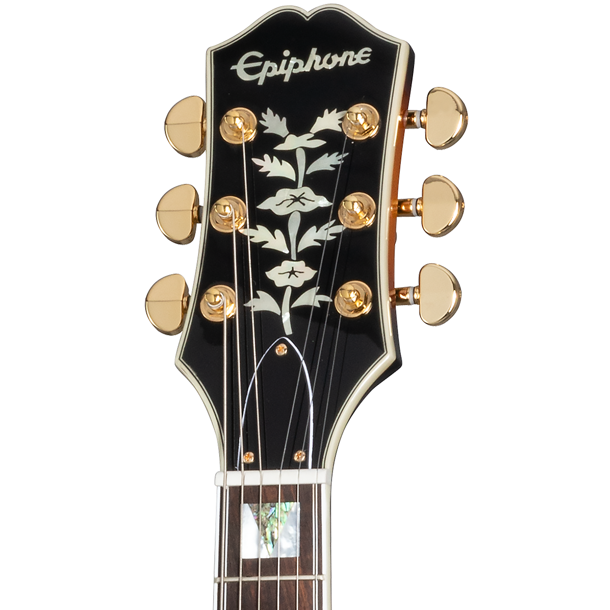 Guitarra Electrica Epiphone Sheraton con estuche vista 6 – Guitarras Eléctricas | Armonía Musical México