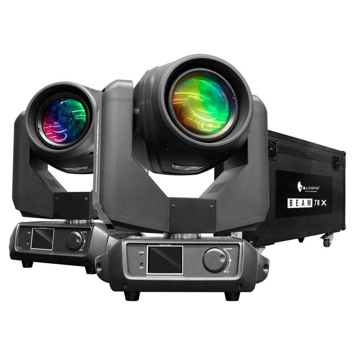 AlienPro BEAM 7RX vista frontal – AlienPro México | Armonía Musical