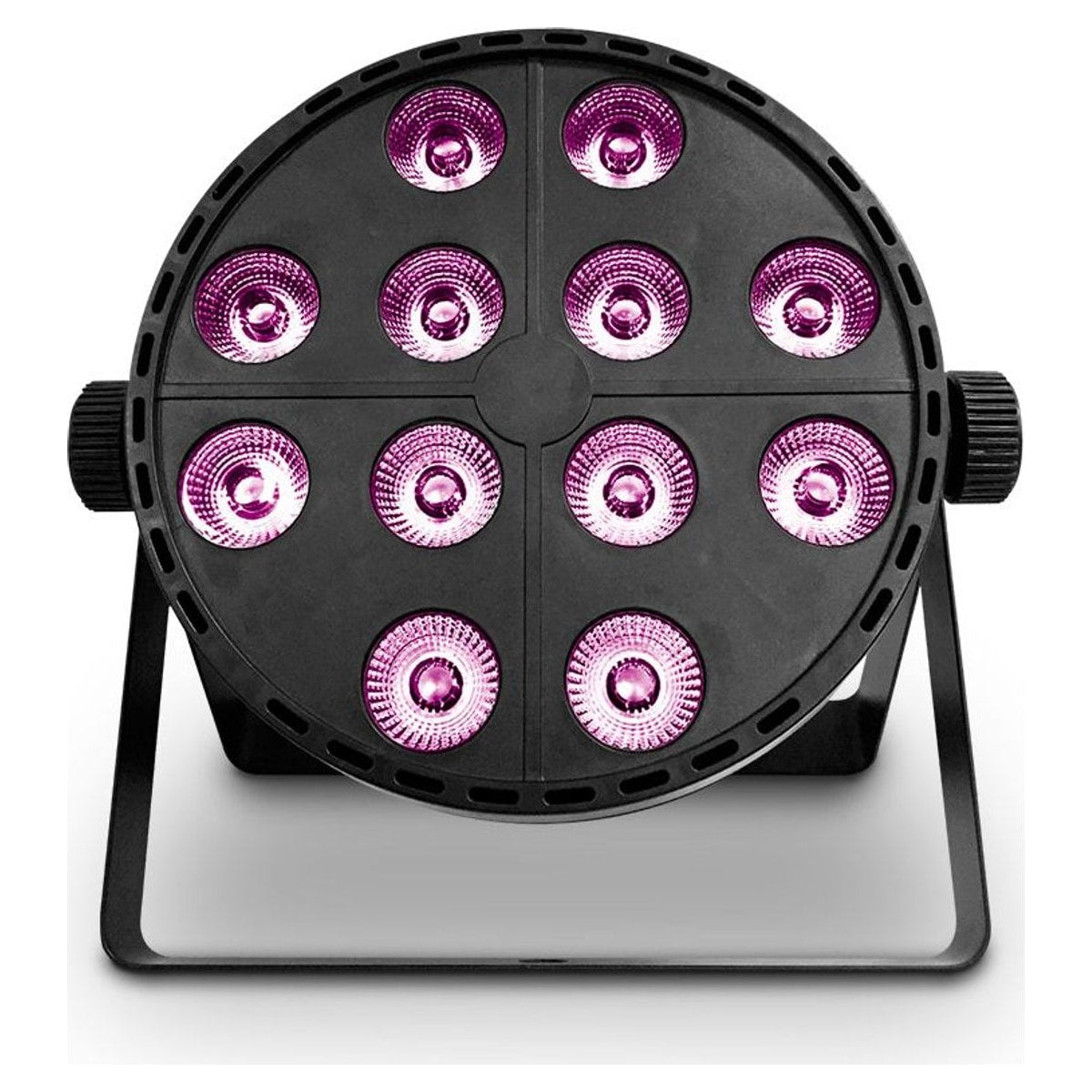 AlienPro PAR 12X10 RGBUV vista frontal – AlienPro México | Armonía Musical