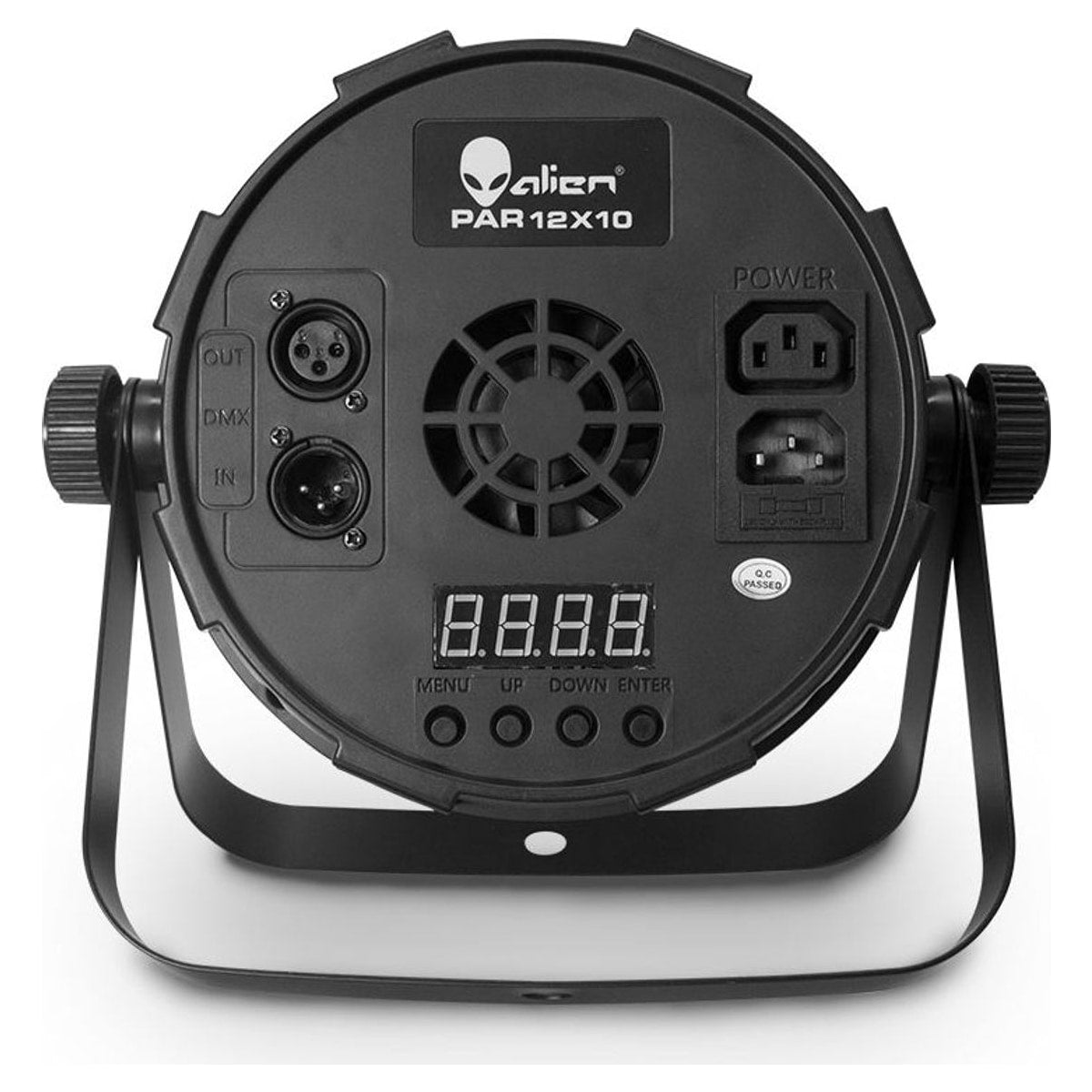AlienPro PAR 12X10 RGBUV vista lateral – AlienPro México | Armonía Musical