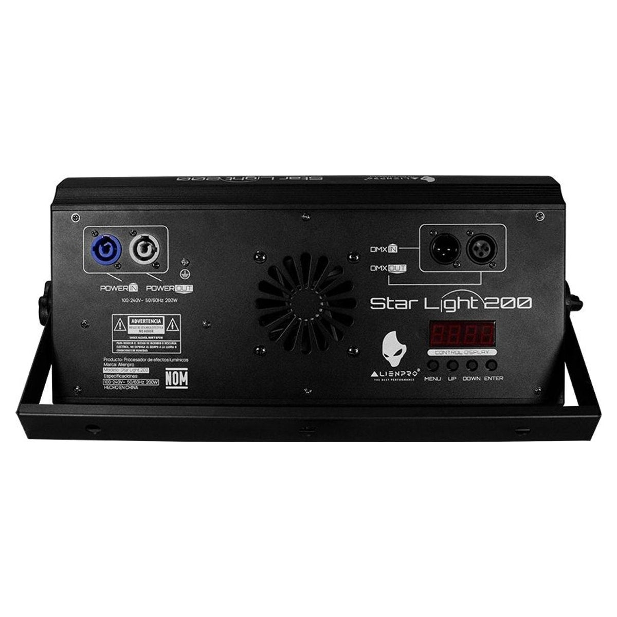 AlienPro STAR LIGHT 200 vista trasera – AlienPro México | Armonía Musical