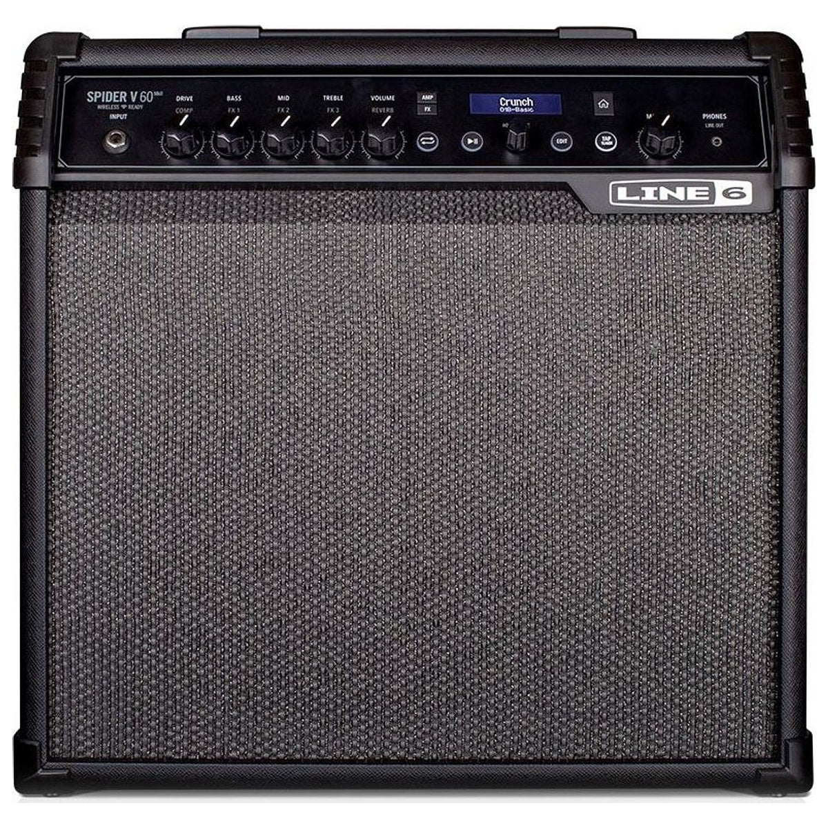Line 6 Spider V 60 MKII vista frontal | Armonía Musical México