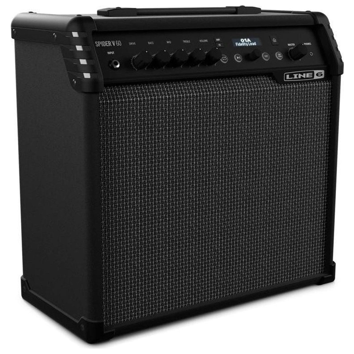 Line 6 Spider V 60 MKII vista trasera | Armonía Musical México