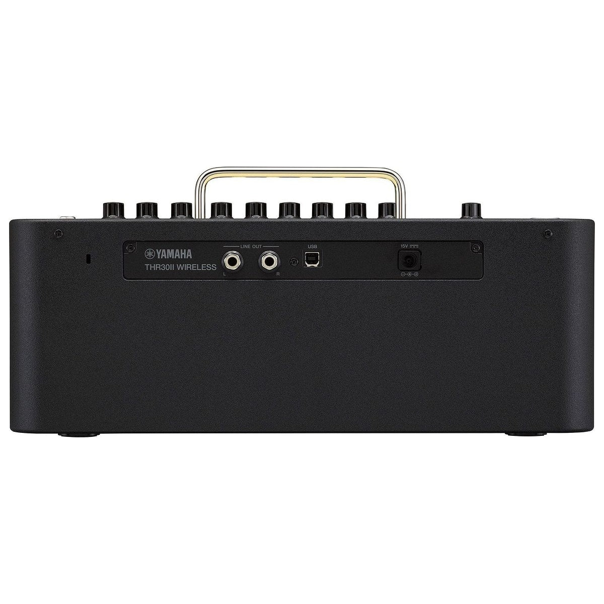 Yamaha THR30II Wireless detalle panel | Armonía Musical México