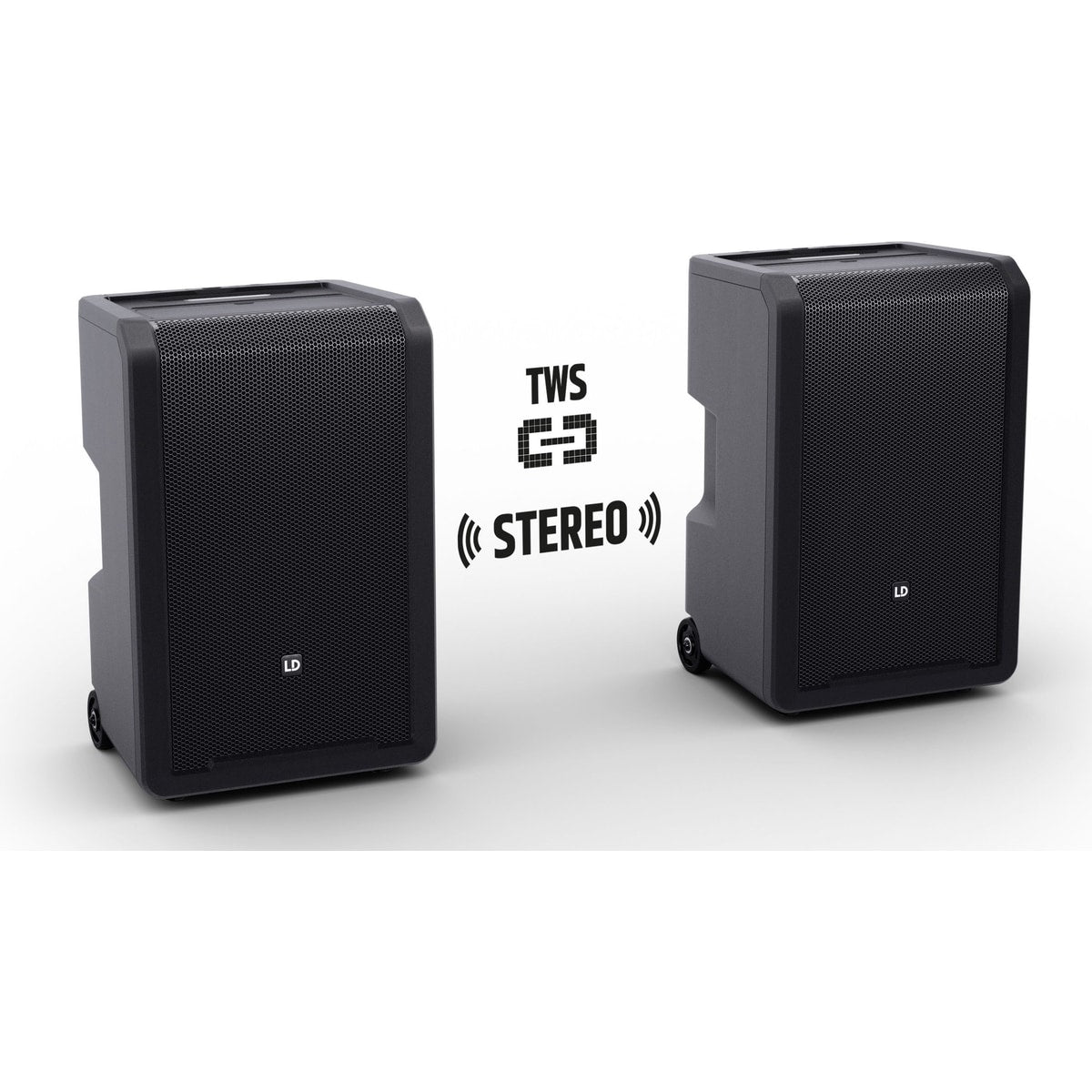 LD Systems ANNY 10 bocina amplificada detalle rejilla | Armonía Musical México