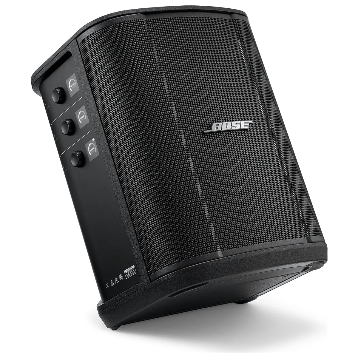 Bose S1 Pro+ vista frontal en ángulo PA portátil | Armonía Musical México
