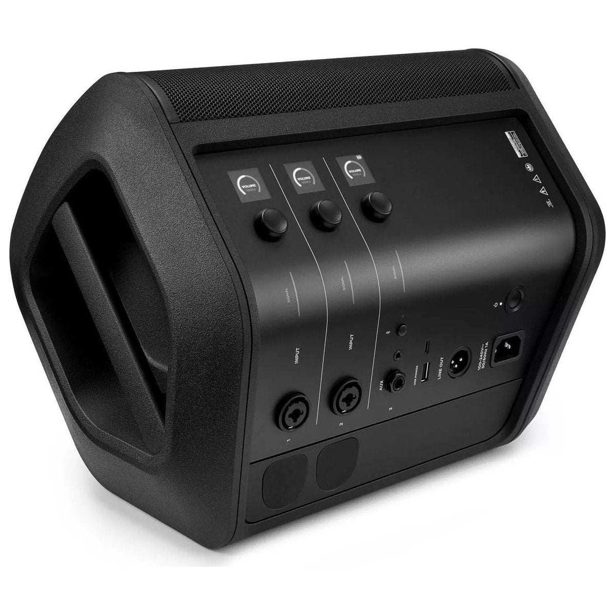 Bose S1 Pro+ detalle canales volumen treble bass | Armonía Musical México
