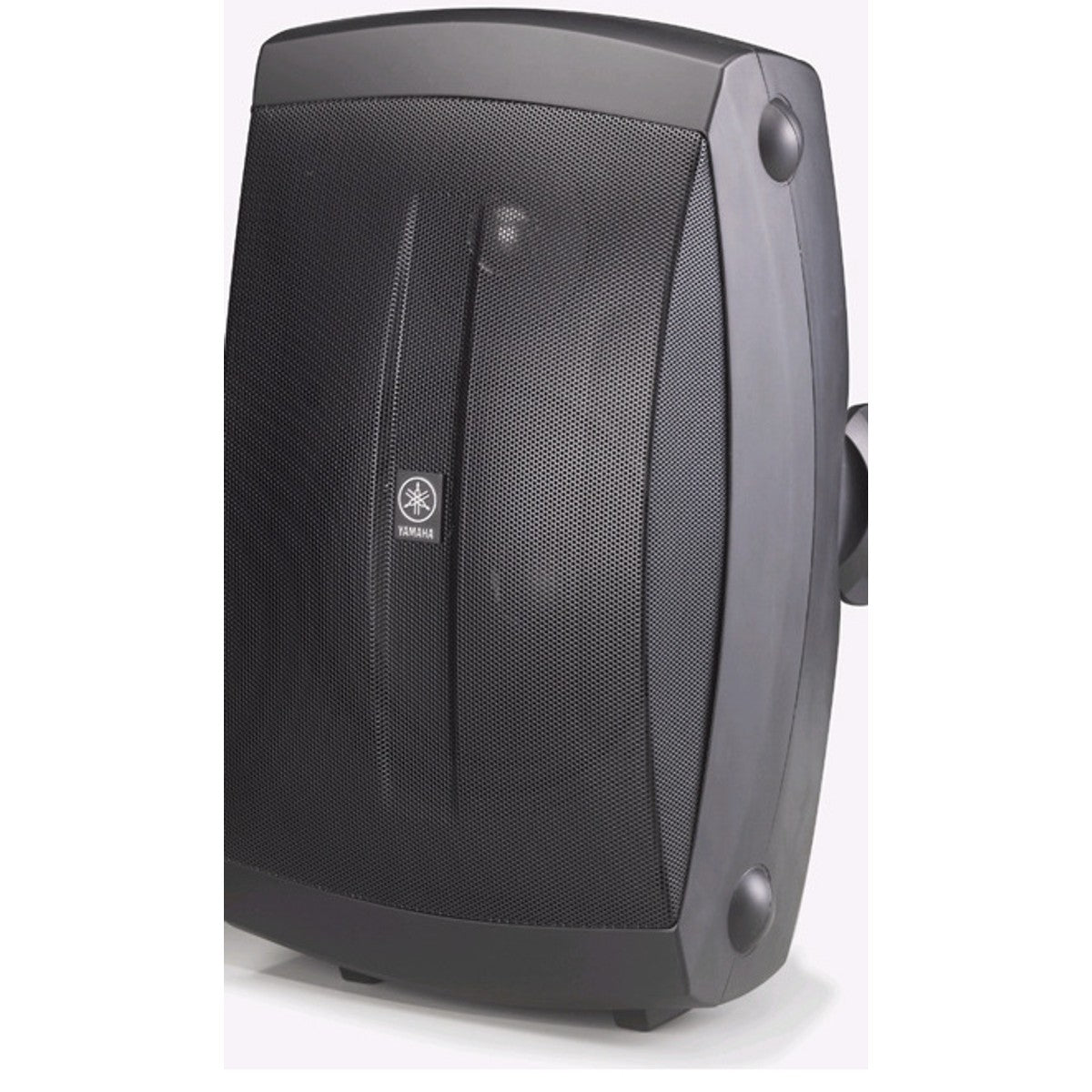 Bocina Yamaha NS-AW350 negra vista lateral perfil | Armonía Musical México