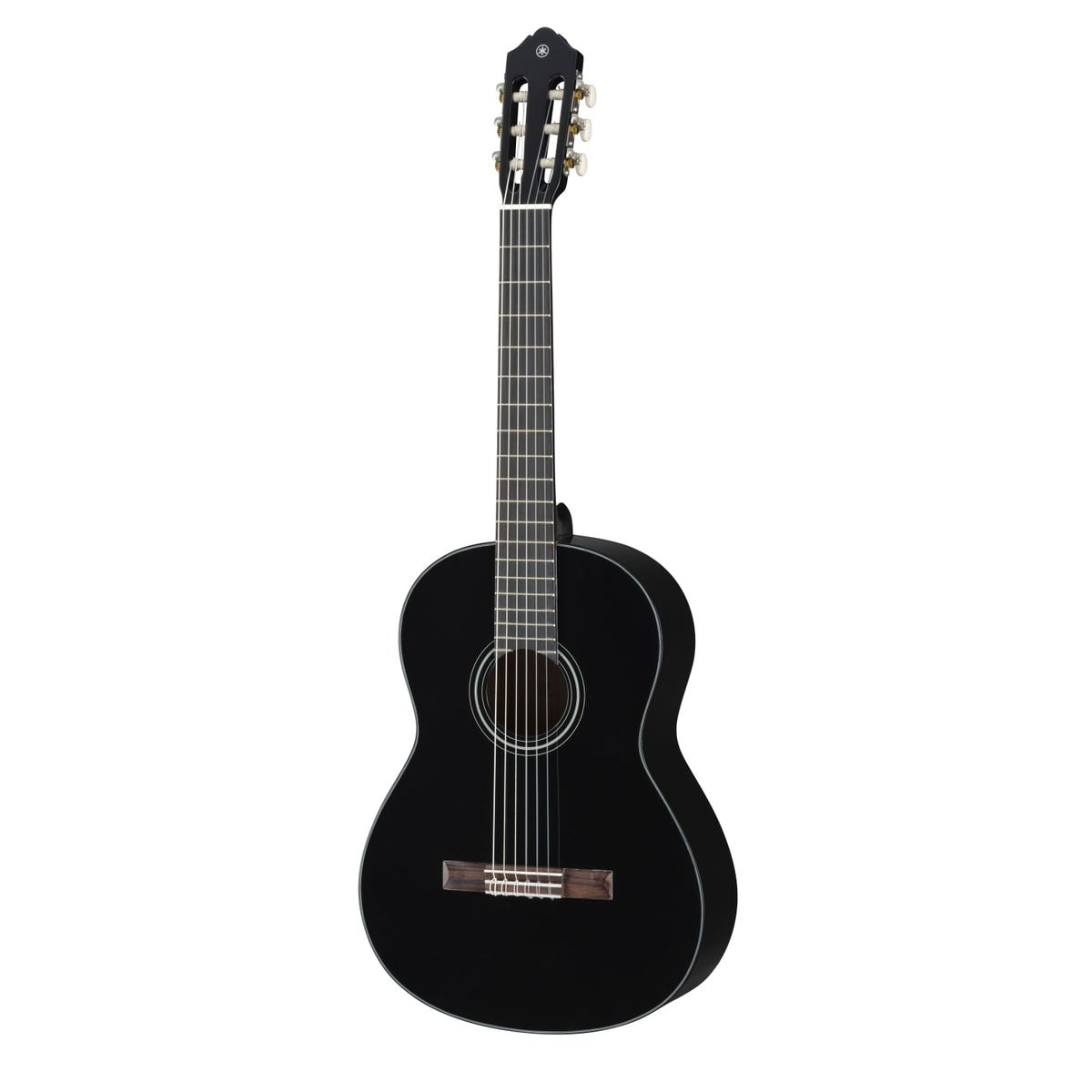 Guitarra clásica Yamaha C40 Negro vista frontal | Armonía Musical México