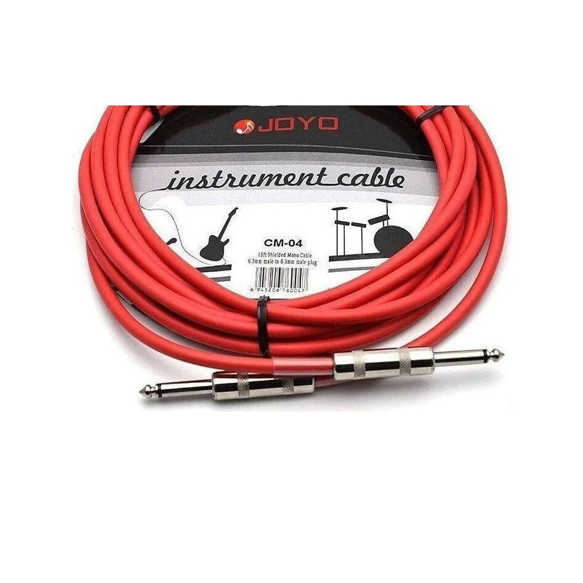 Cable para Guitarra Joyo CM-04 Reforzado 4.57 m detalle 1 | Armonía Musical México