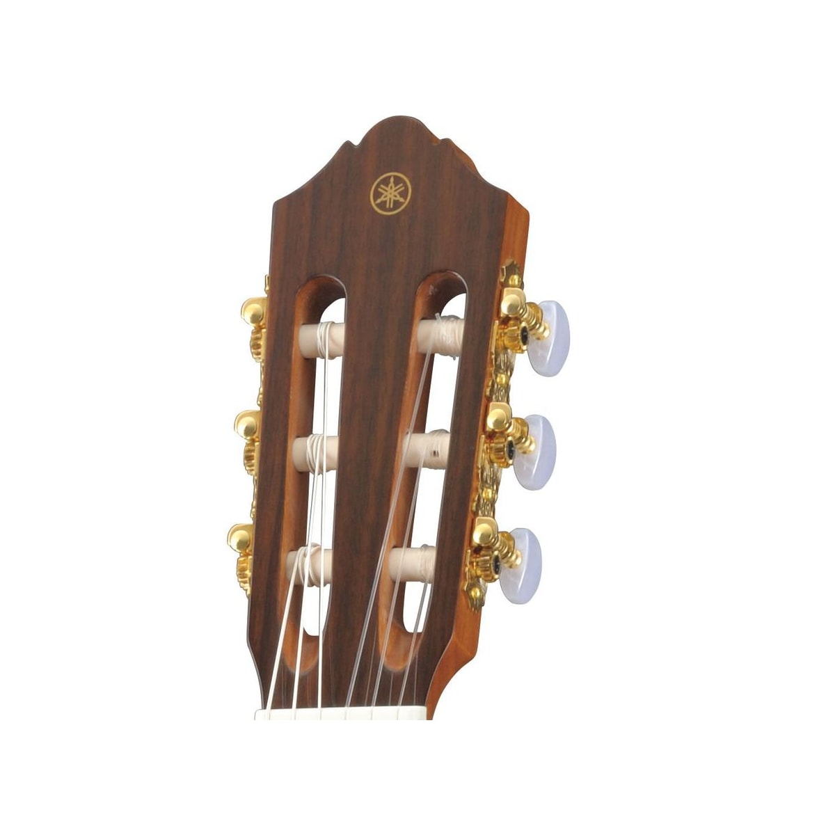 Guitarra clásica Yamaha CG162 Abeto detalle clavijero | Armonía Musical México