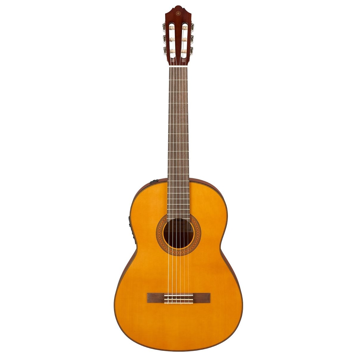 Guitarra clásica electroacústica Yamaha CGX122M Abeto vista frontal | Armonía Musical México