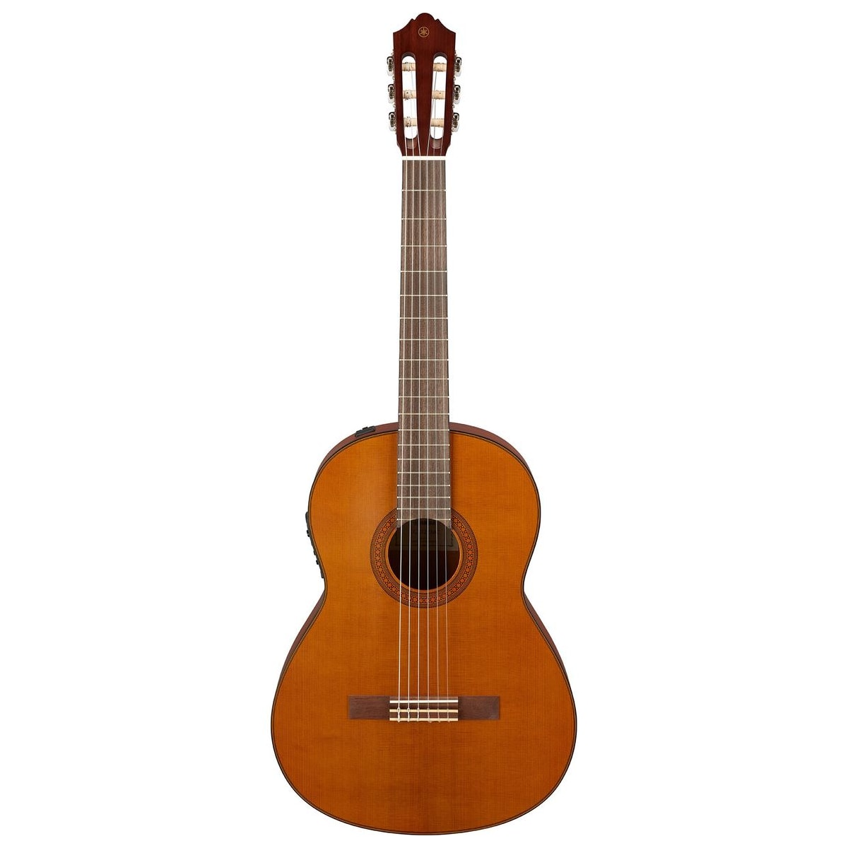Guitarra clásica electroacústica Yamaha CGX122M Cedro vista frontal | Armonía Musical México