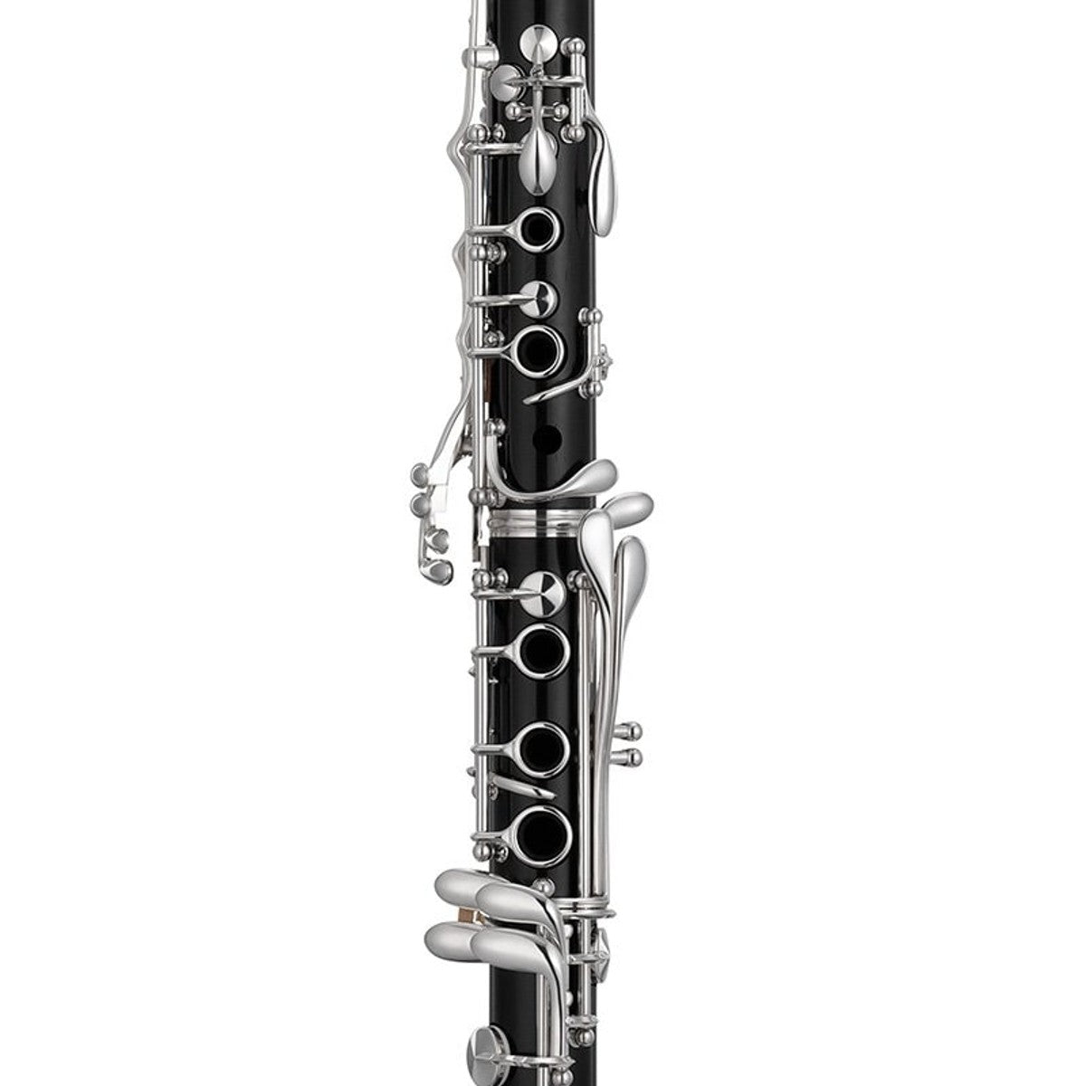Clarinete Yamaha YCL-650 detalle llaves plateadas | Armonía Musical México