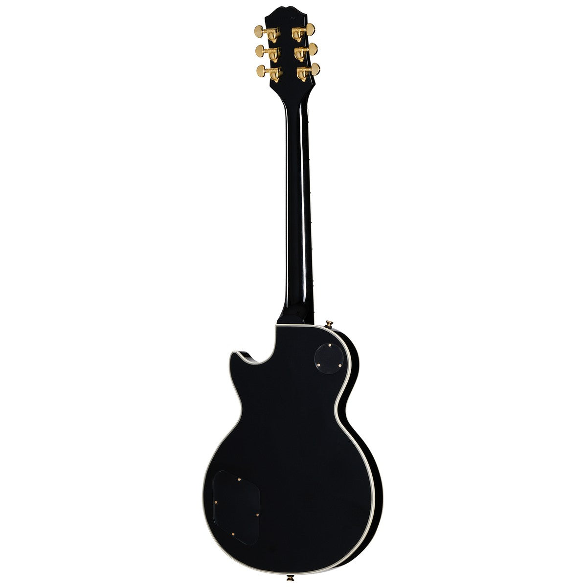 Epiphone Les Paul Custom Ebony vista trasera completa | Armonía Musical México