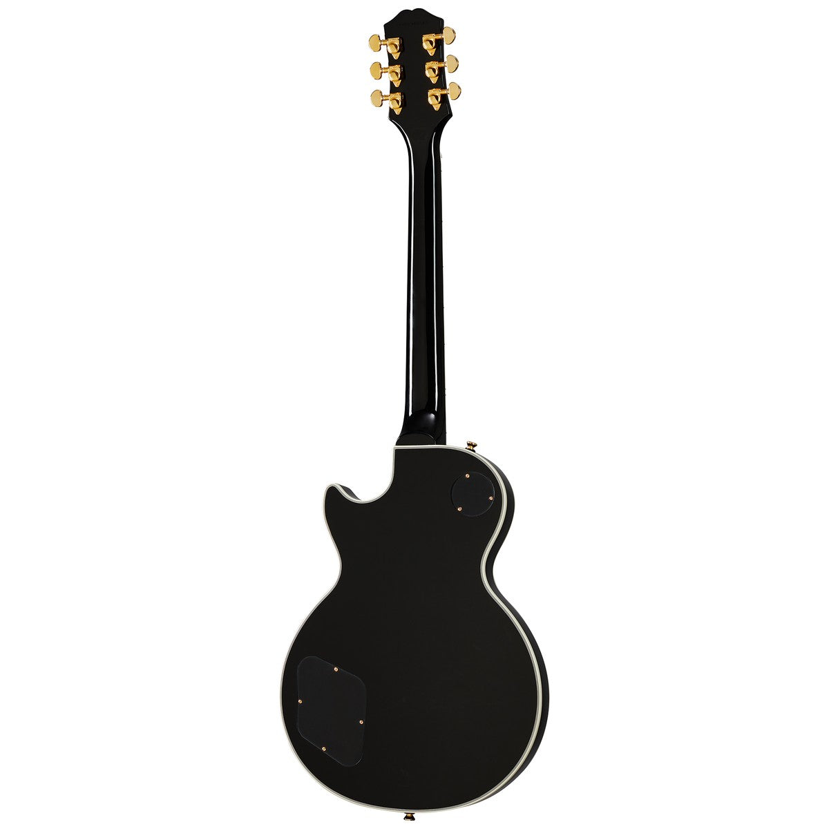 Epiphone Les Paul Custom Ebony vista trasera completa | Armonía Musical México