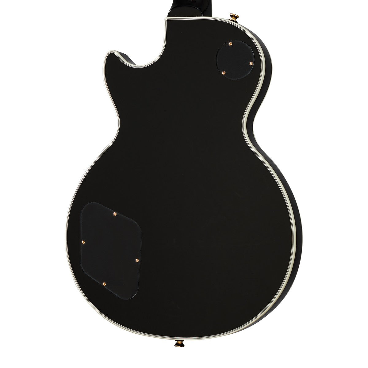 Epiphone Les Paul Custom Ebony detalle trasero del cuerpo | Armonía Musical México