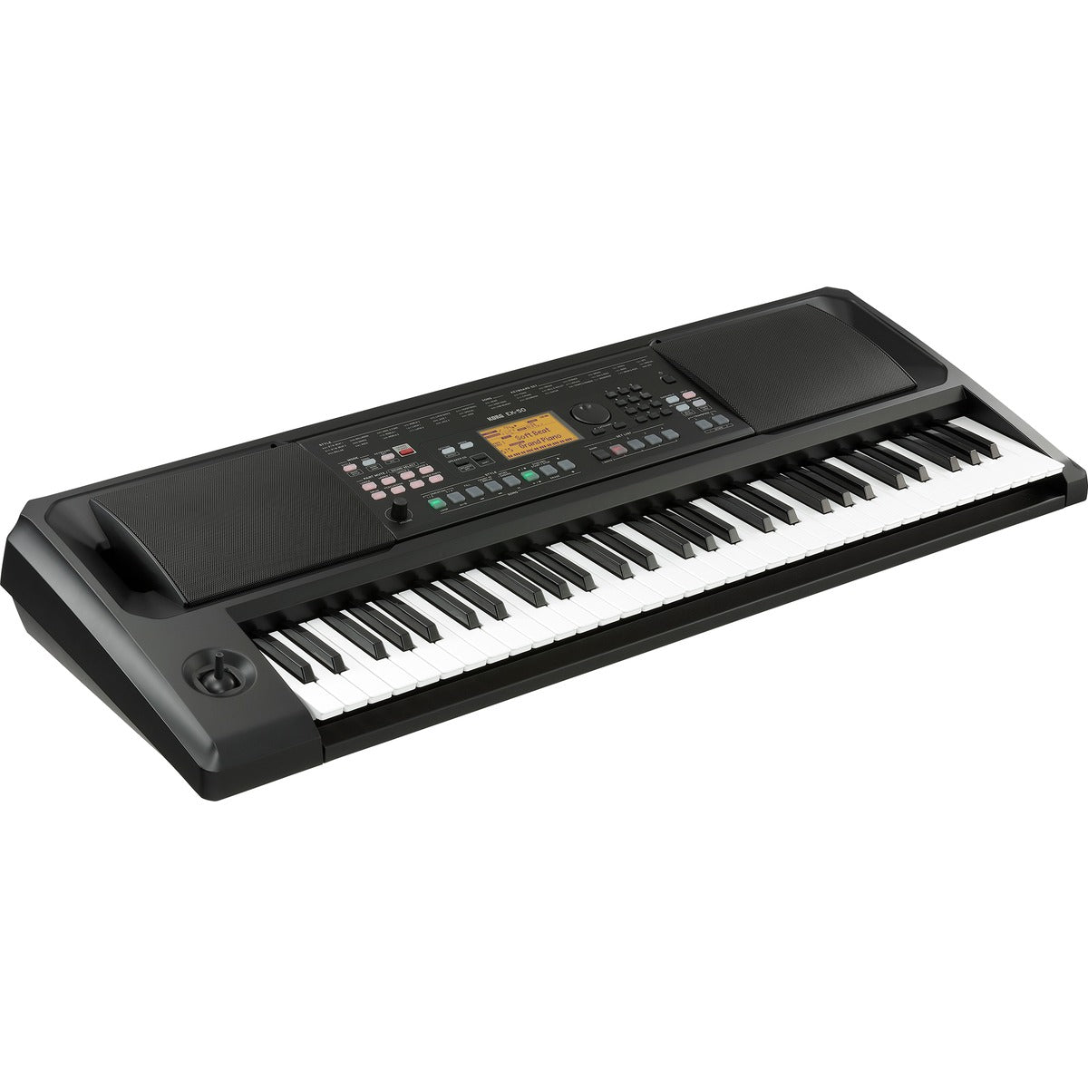 Korg EK-50 vista frontal angulo | Armonía Musical México