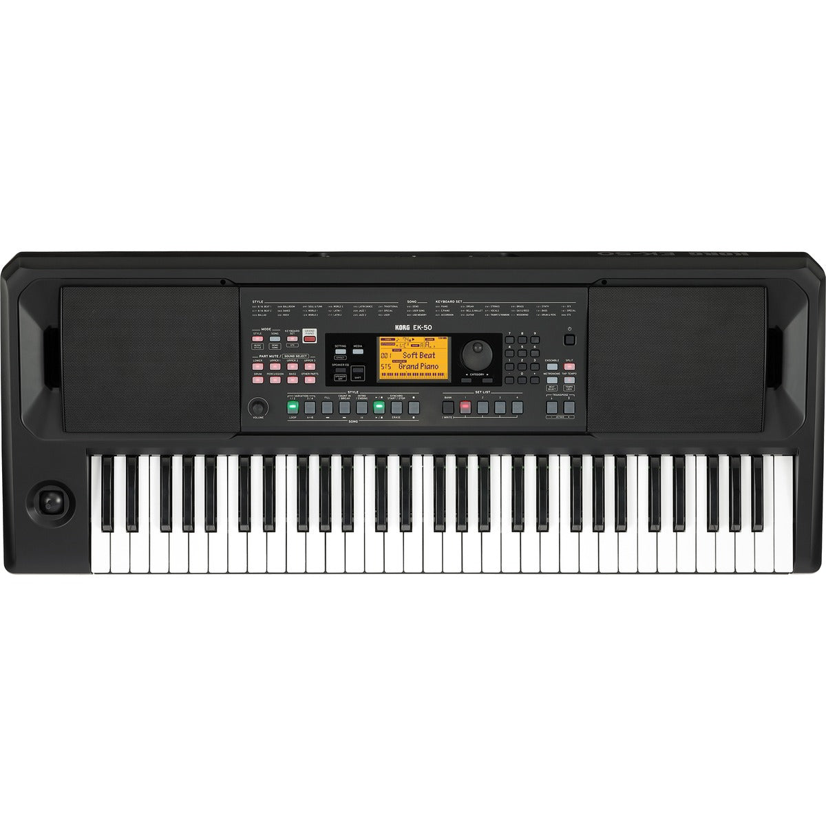 Korg EK-50 CSA vista frontal producto | Armonía Musical México