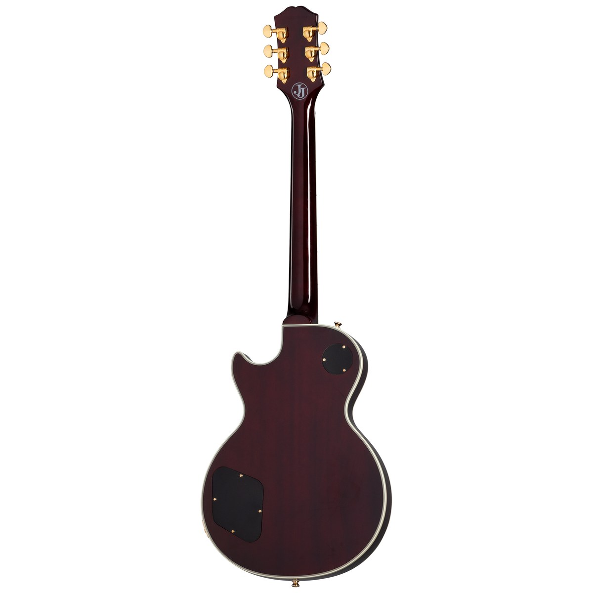 Epiphone Jerry Cantrell Wino Les Paul Custom Wine Red vista trasera | Armonía Musical México