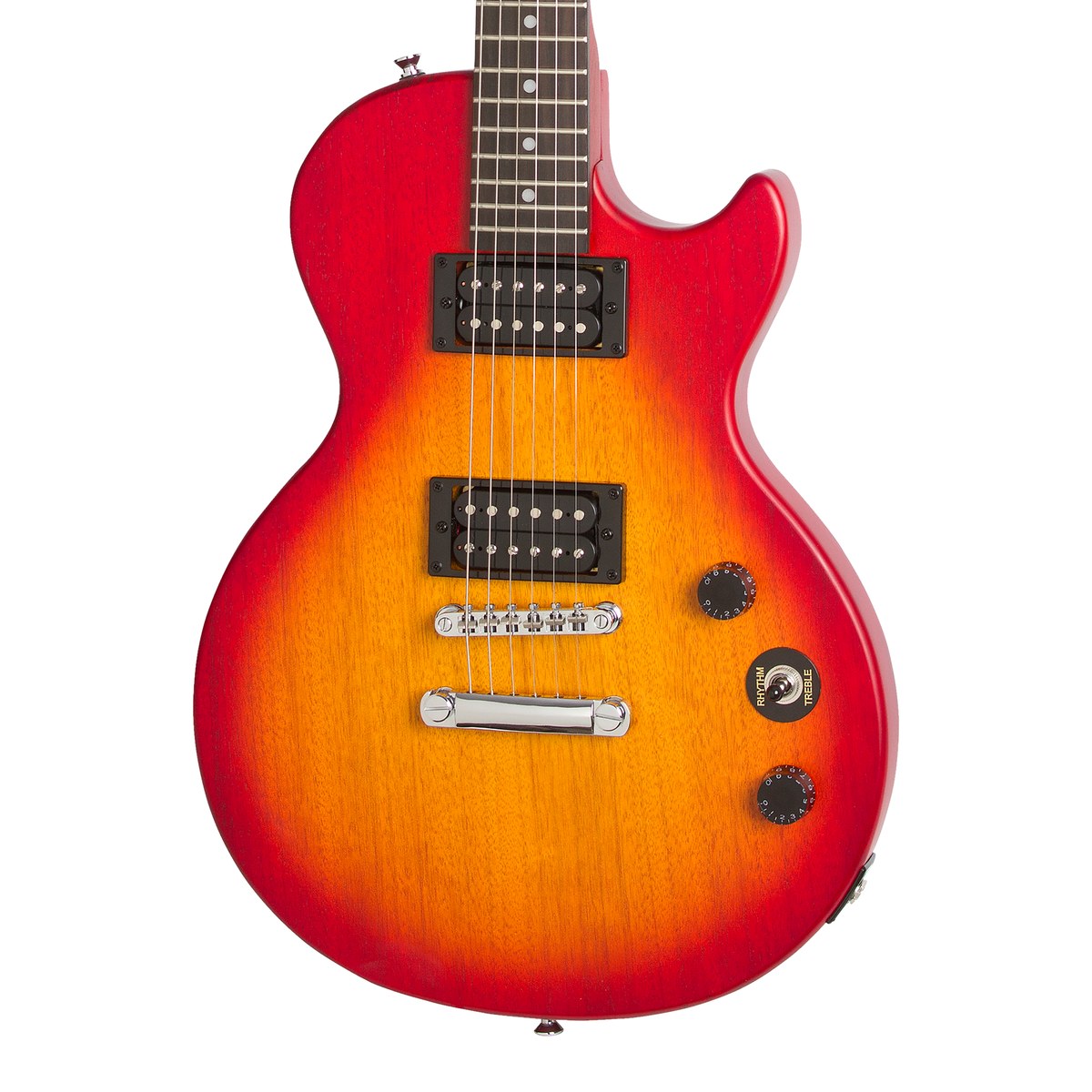 Guitarra Eléctrica Epiphone Les Paul Special VE Heritage Cherry Sunburst | Distribuidor Autorizado México en uso | Armonía Mu