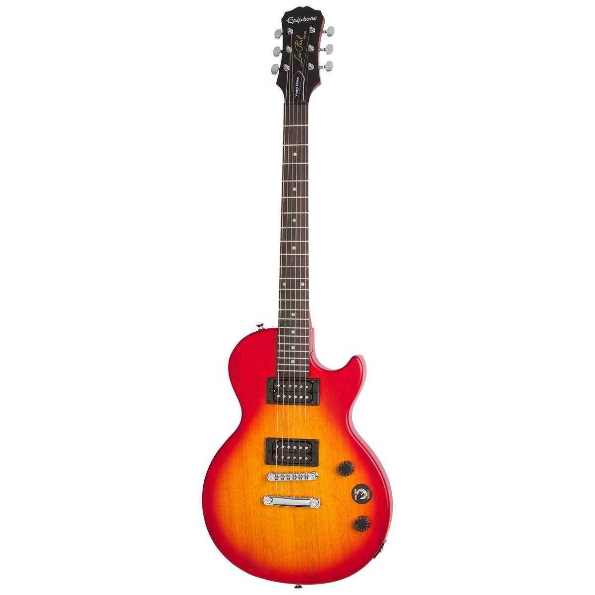 Epiphone Les Paul Special VE Heritage Cherry Sunburst guitarra eléctrica frontal | Armonía Musical México