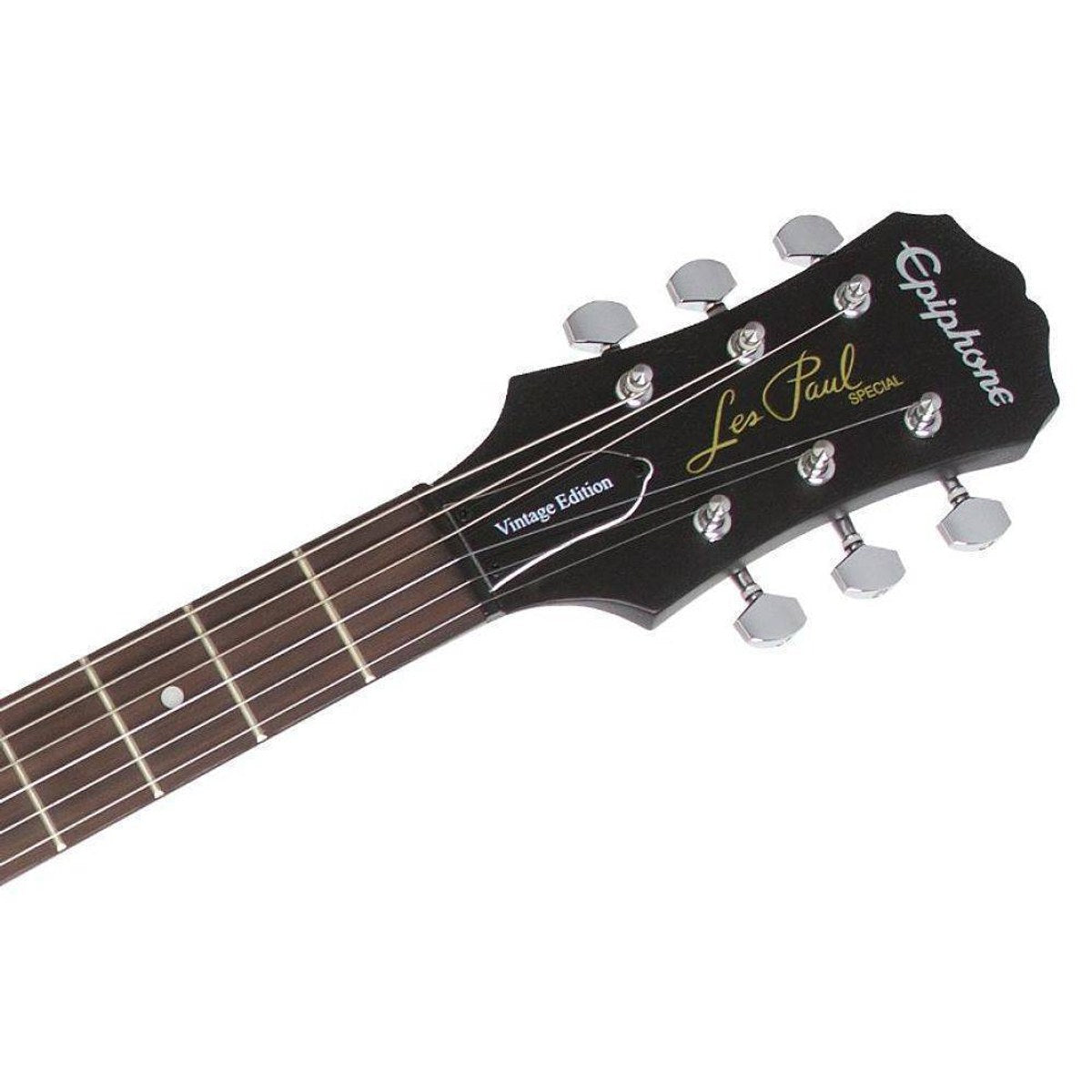 Guitarra Eléctrica Epiphone Les Paul Special VE Vintage Sunburst | Distribuidor Autorizado México en uso | Armonía Musical