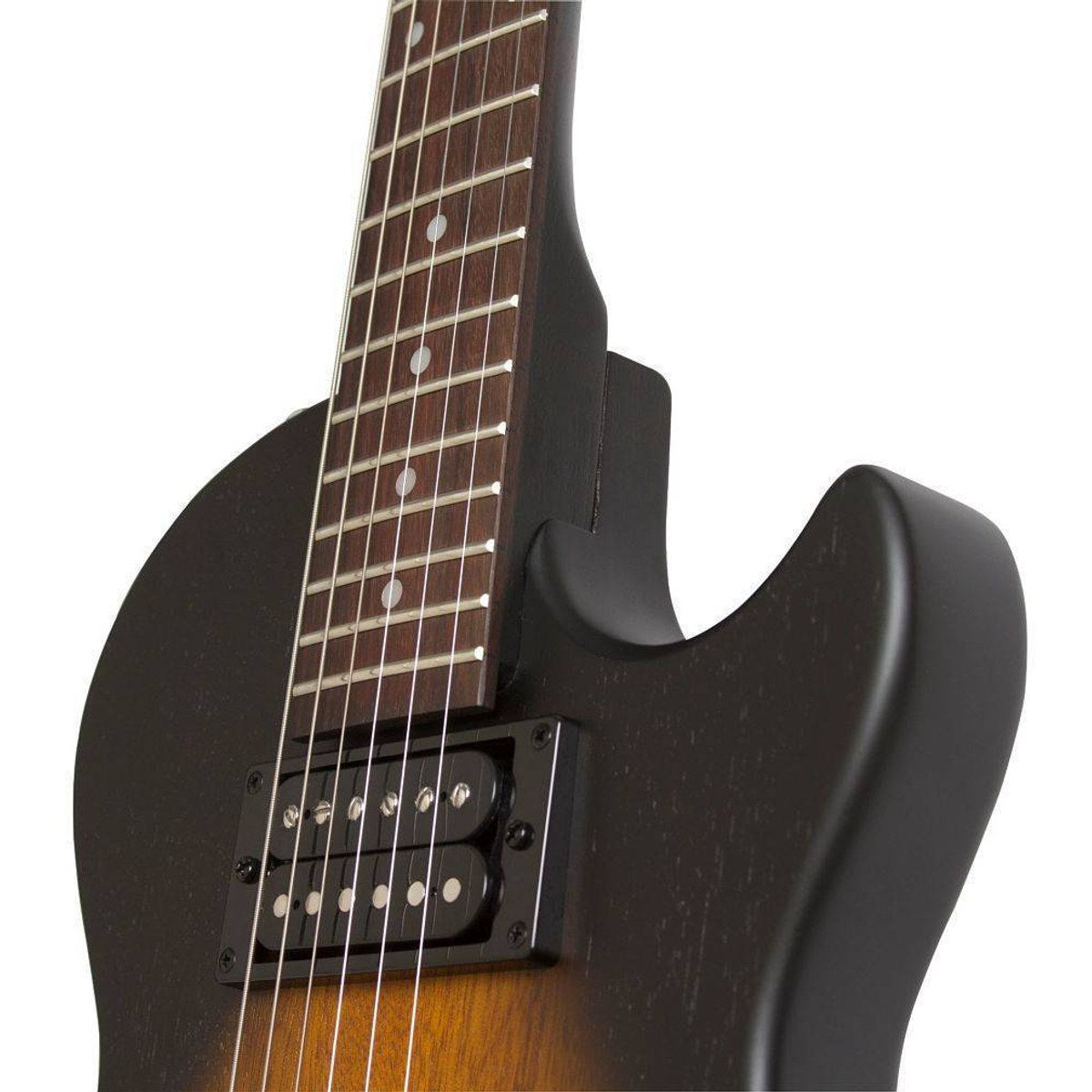 Epiphone Les Paul Special VE Vintage Sunburst cutaway y mástil | Armonía Musical México