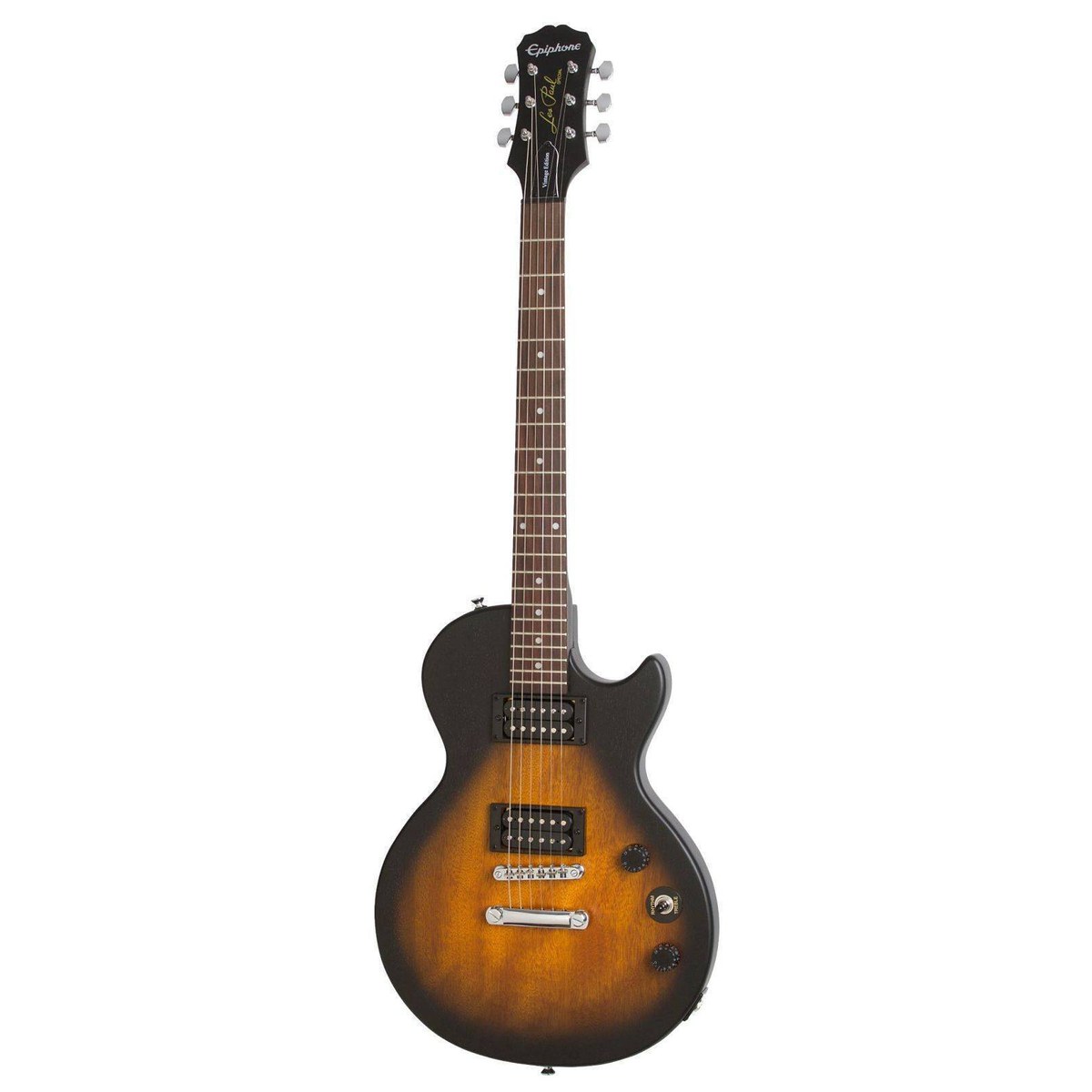Epiphone Les Paul Special VE Vintage Sunburst guitarra eléctrica frontal | Armonía Musical México