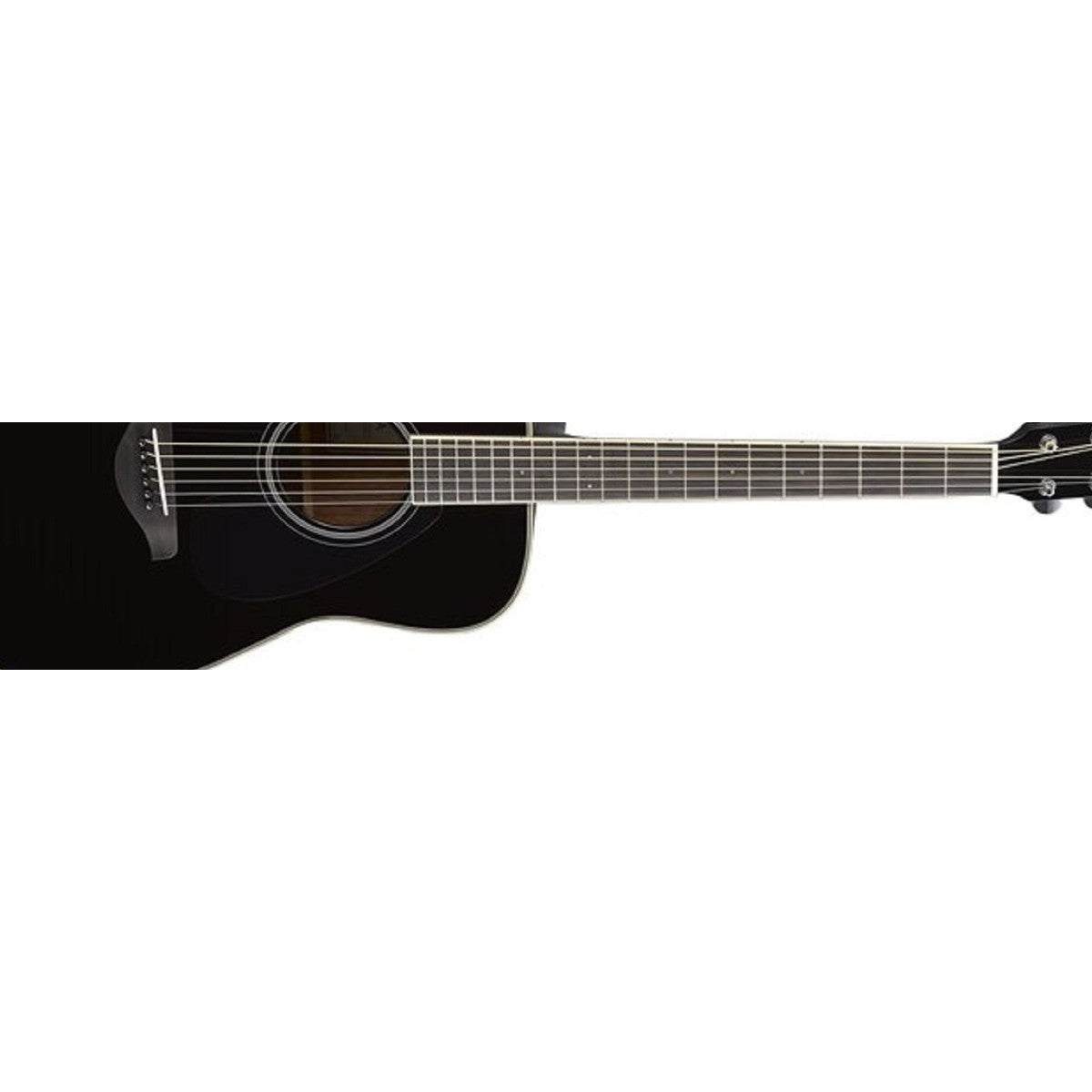 Guitarra TransAcoustic Yamaha FG-TA Black detalle tapa | Armonía Musical México