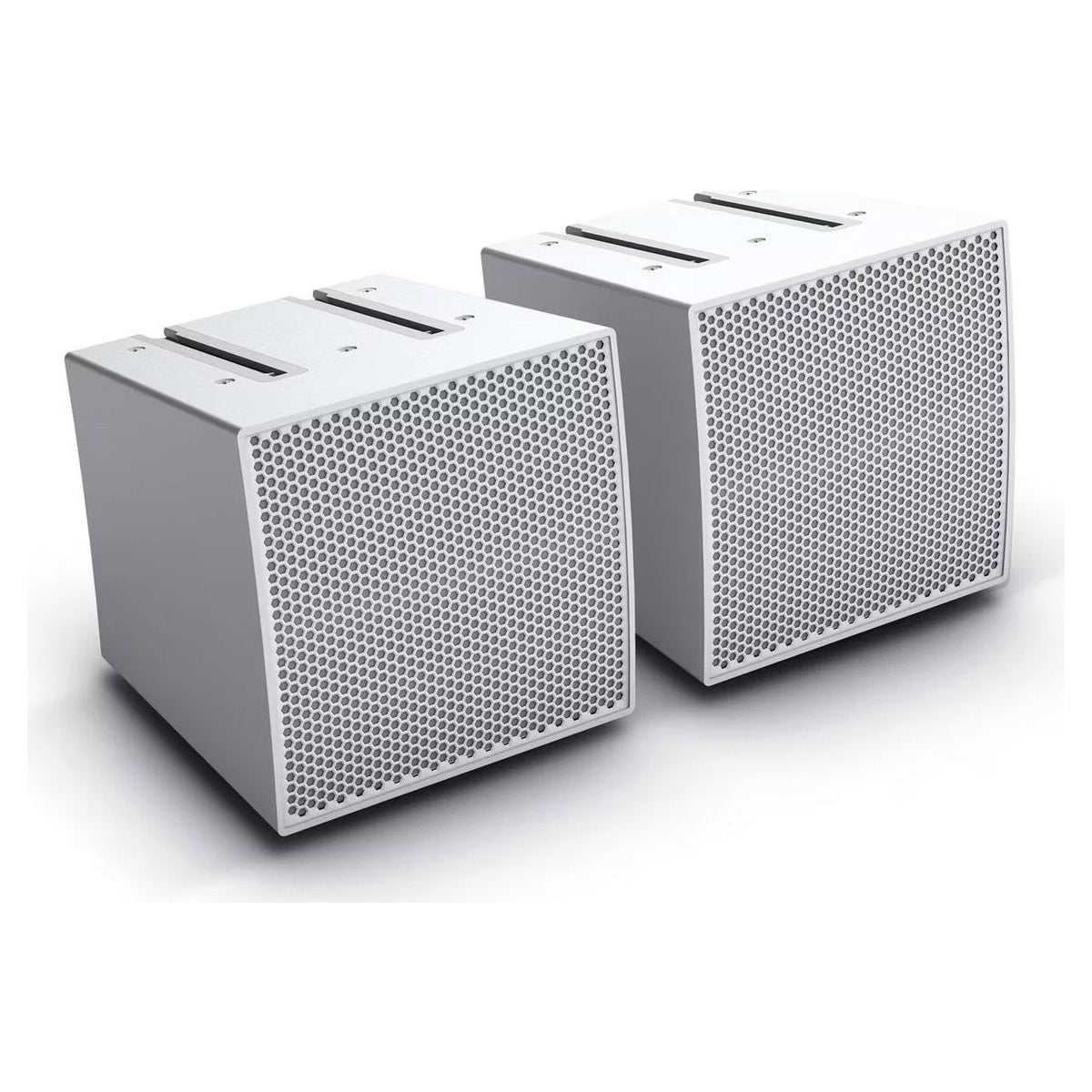 Par De Satelites De La Serie Curv 500 Ld Systems Curv500S2 vista frontal – LD Systems México | Armonía Musical
