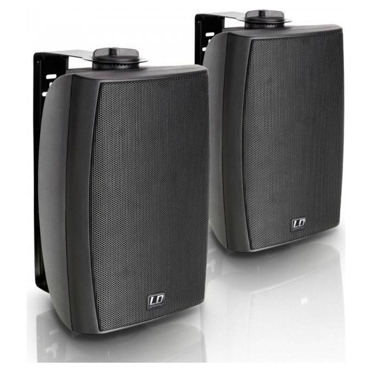 LD Systems Bafles LD 2 Vias 5.25"100V Montaje En Pared CWMS52B100V vista frontal – LD Systems México | Armonía Musical