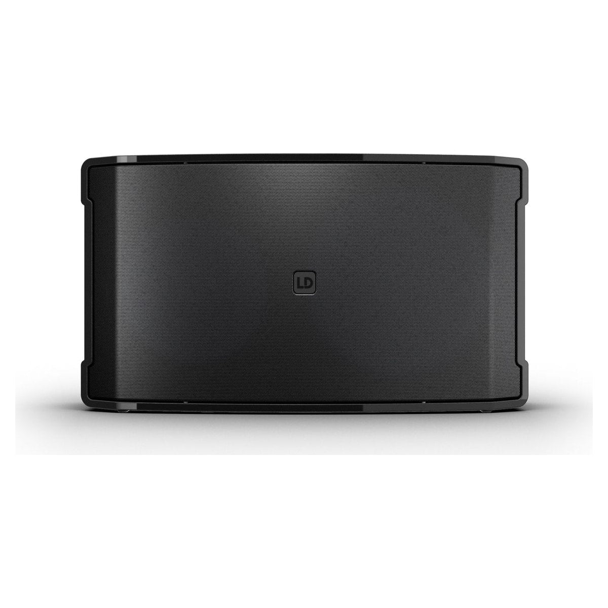 LD Systems Subwoofer activo de instalación con amplificación de satélites integrada LDDQORSUB8A vista frontal – LD Systems Mé