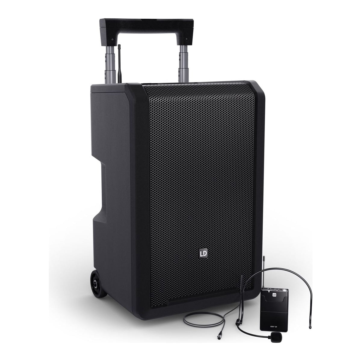 LD Systems Sistema De Audio Anny 10 Bluetooth Batera hasta 25 horas con microfono de diadema vista frontal – LD Systems Méxi