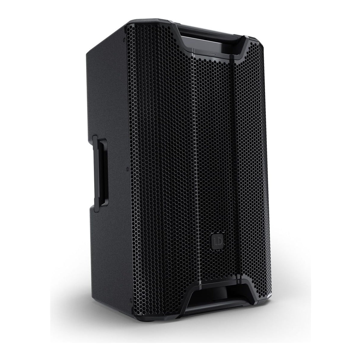 LD Systems Bafle Amplificado LD ICOAPRO15A 3000W 135 dB vista lateral – LD Systems México | Armonía Musical