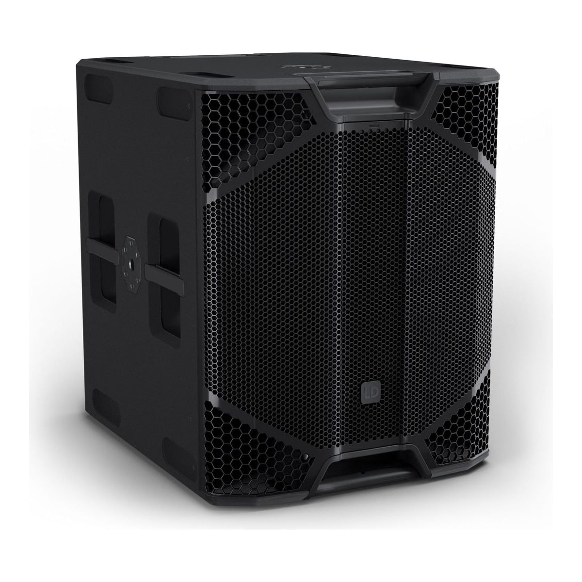 LD Systems Subwoofer Amplificado LD ICOA PRO 21A 3000W 136 dB vista lateral – LD Systems México | Armonía Musical