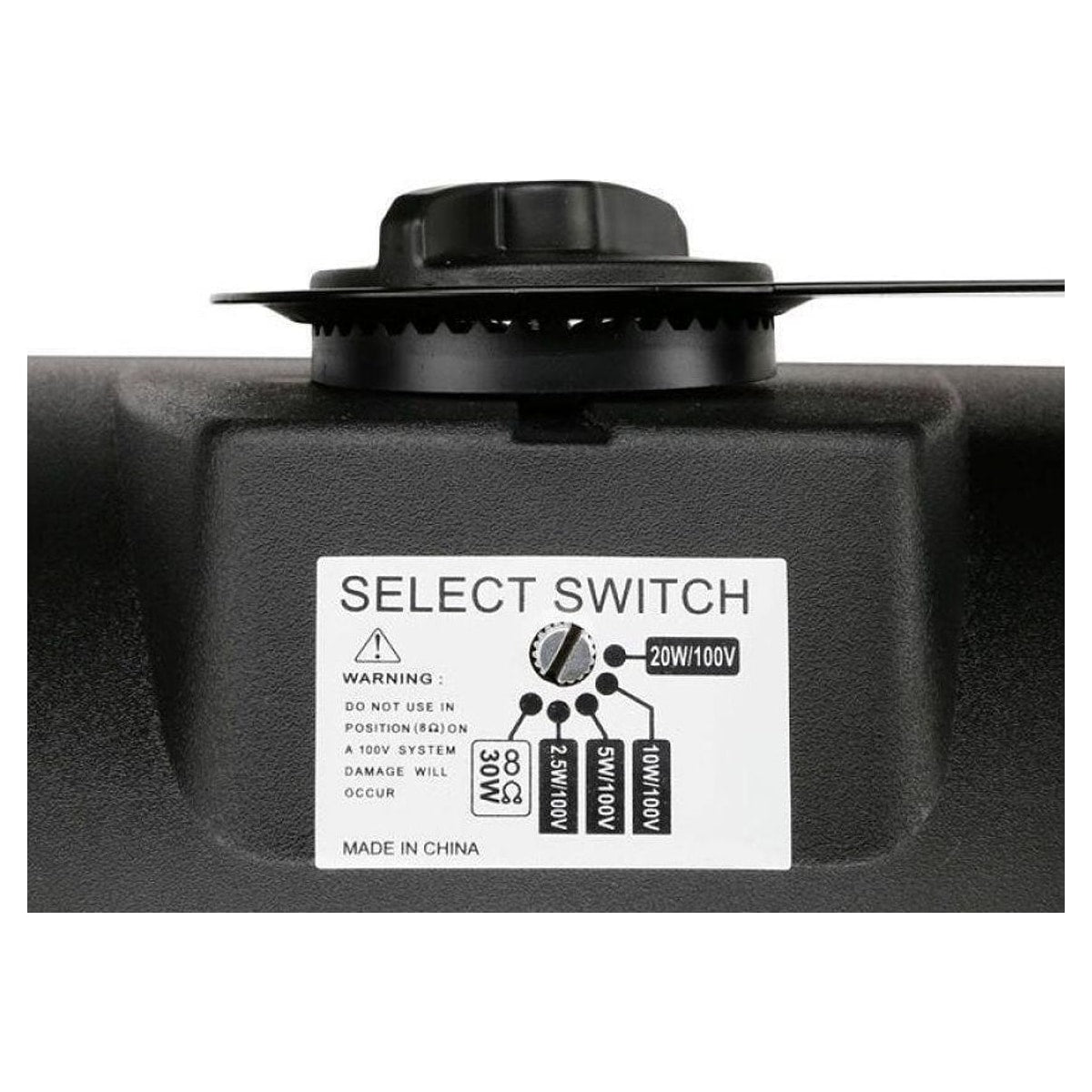 LD Systems Bafles LD 2 Vias 5.25"100V Montaje En Pared CWMS52B100V vista lateral – LD Systems México | Armonía Musical