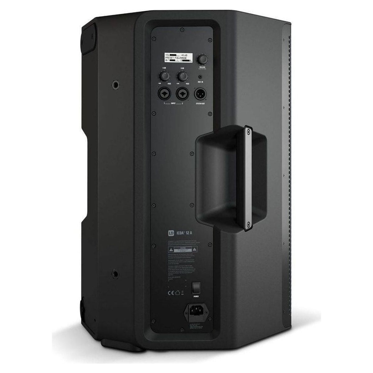 Bafle Amplificado Ld Systems ICOA12A Con Bluetooth detalle – LD Systems México | Armonía Musical